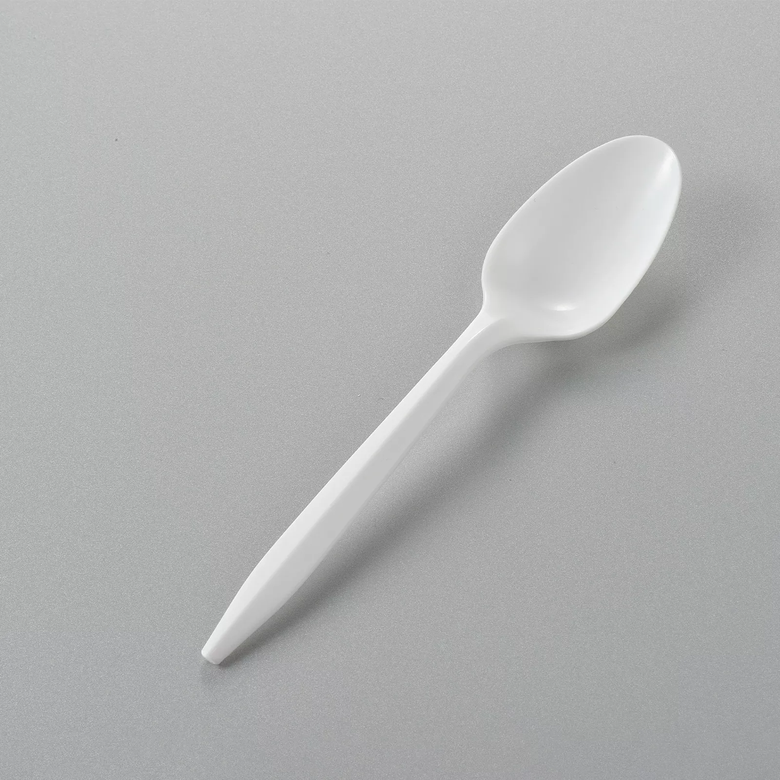 SY-PPC01 Medaim Weight Plastic Teaspoon White