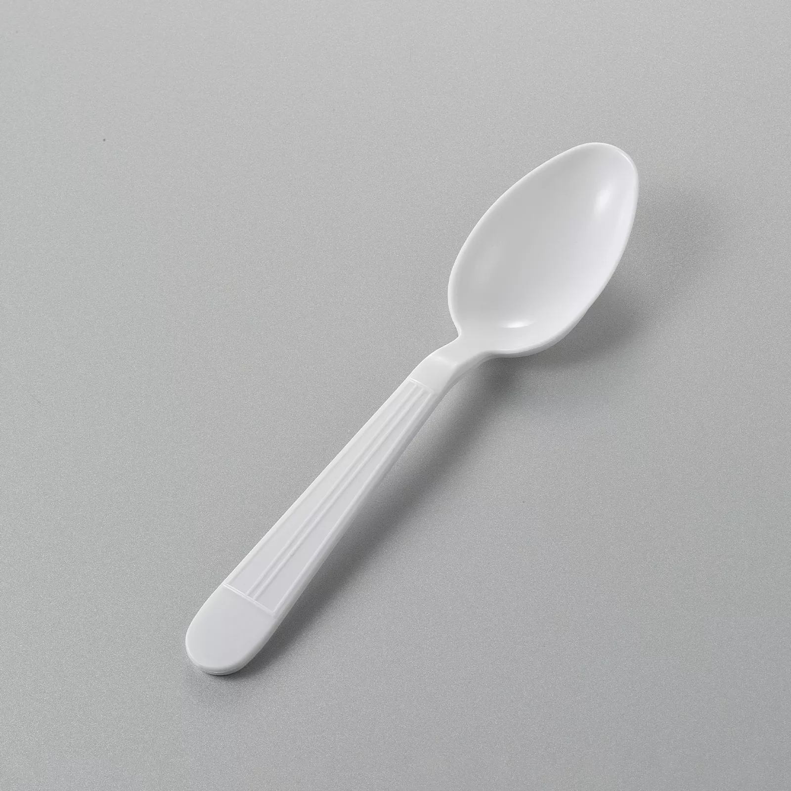 SY-PPC03 Heavy Weight Plastic Teaspoon White